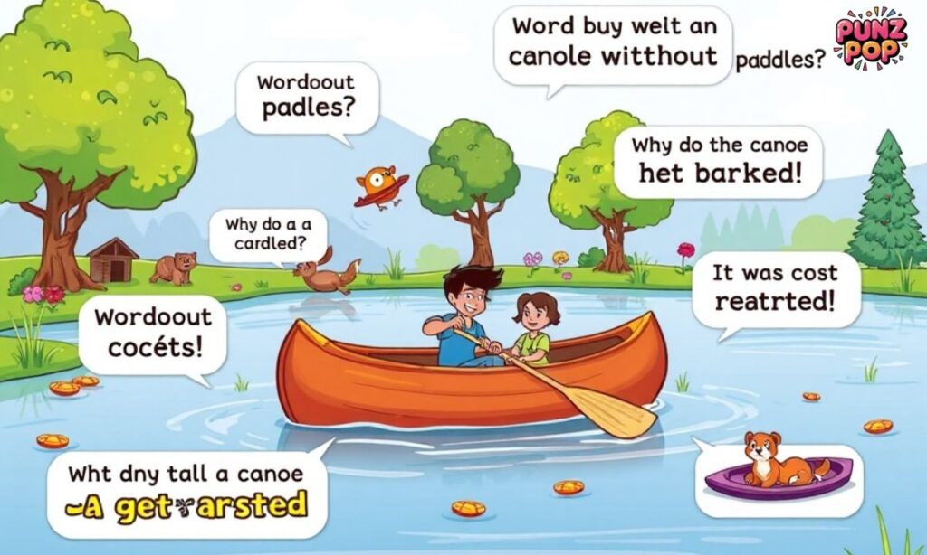 Best Canoeing-Themed Wordplay Jokes