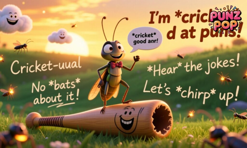 Best Cricket-Themed Wordplay Jokes