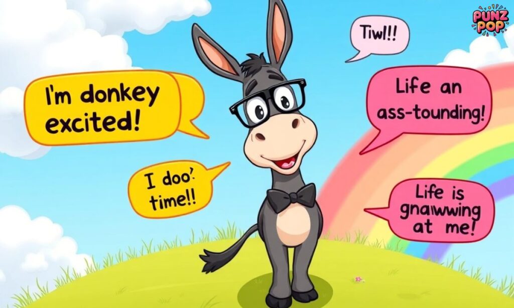 Clever Donkey Puns 