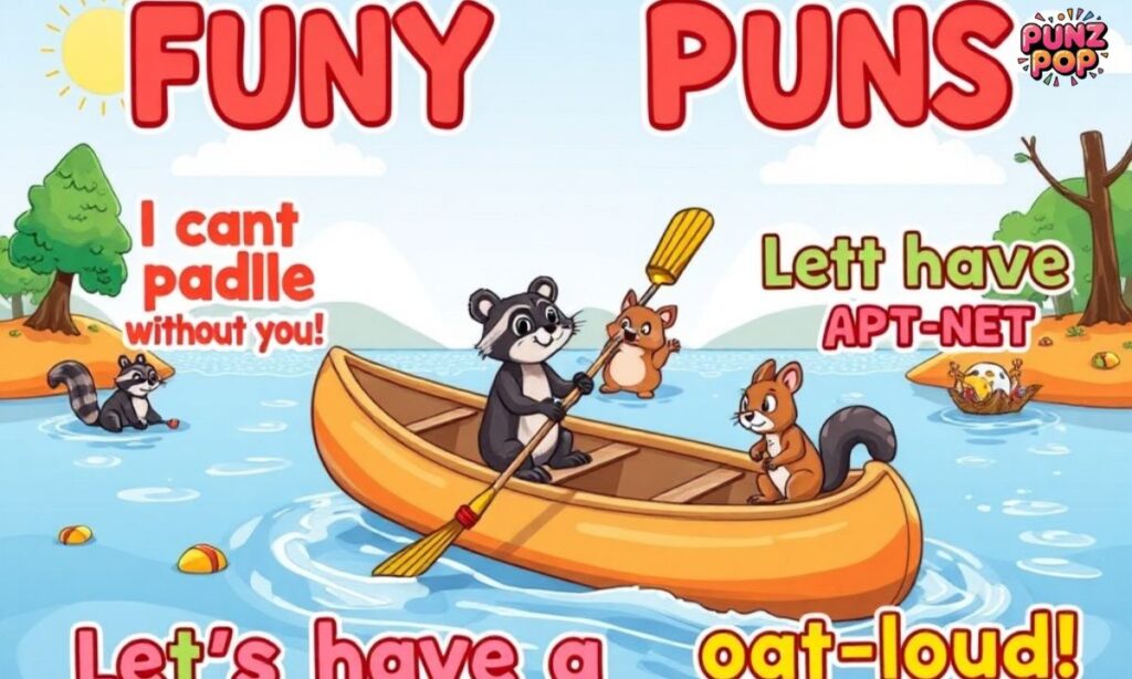 Funny Canoeing Puns One Liners