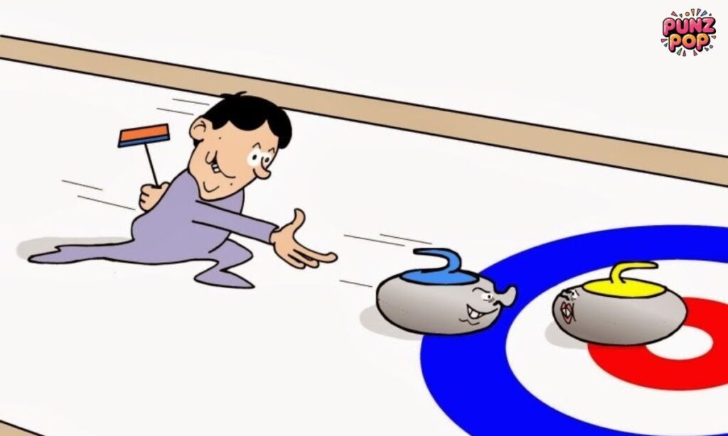 Funny Curling Puns Captions