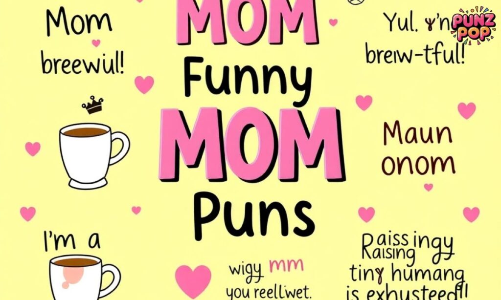 Funny Mom Puns One-Liners