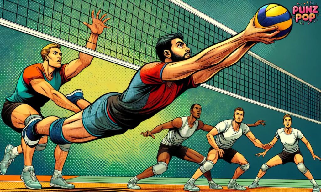 Funny Volleyball Puns Captions