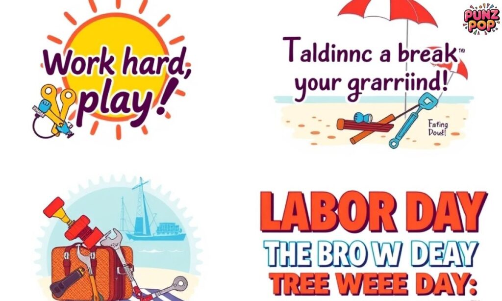 Iconic Sayings with a Labor Day Twist