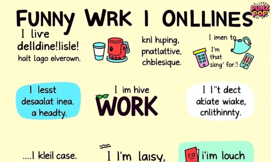 More Funny Work One-Liners