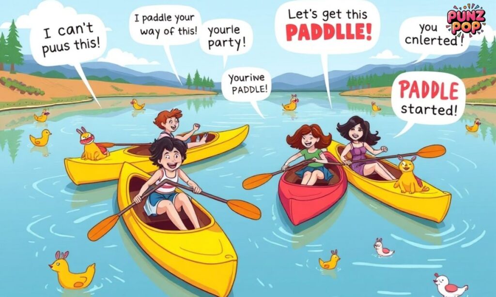Paddle Puns One-Liners