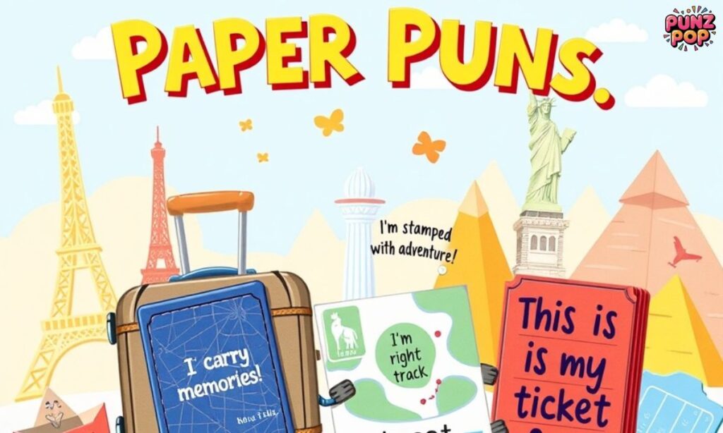 Paper Puns for Tourists and Travelers