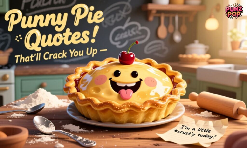 Punny Pie Quotes That'll Crack You Up