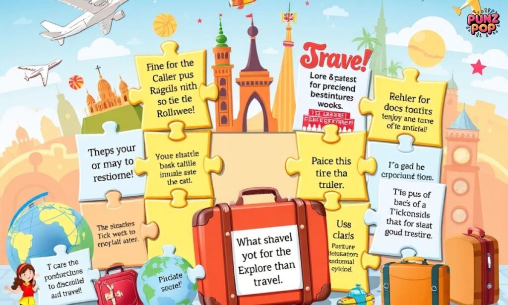 Puzzle Puns for Tourists and Travelers