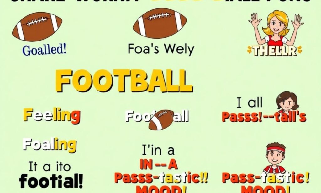 Share-Worthy Football Puns for Every Mood
