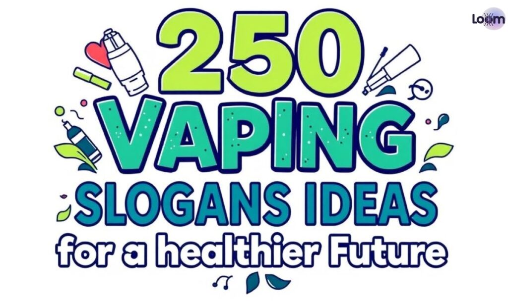 250 Anti Vaping Slogan Ideas for a Healthier Future