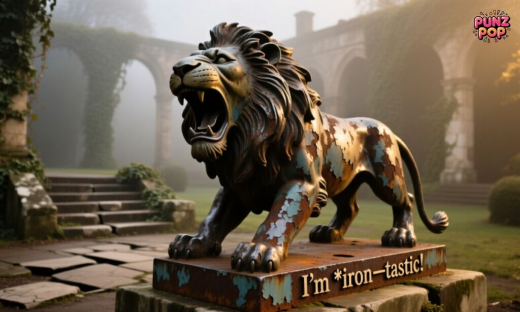 Caption Iron Puns