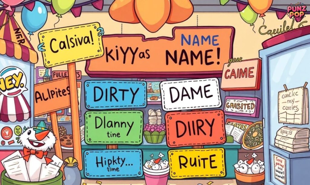 Classic Dirty Name Puns