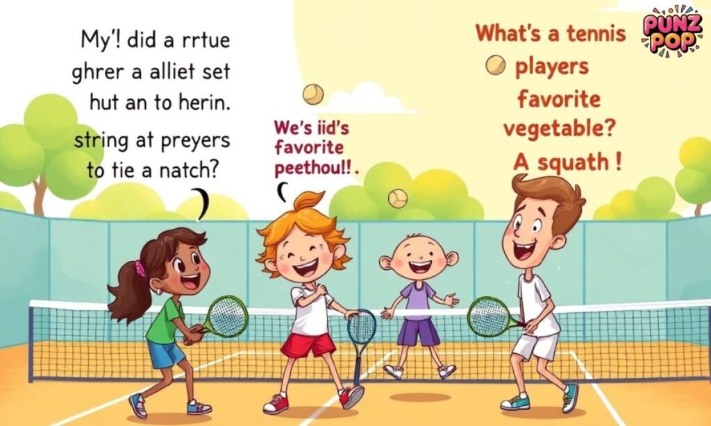 Clean and Family-Friendly Tennis Jokes