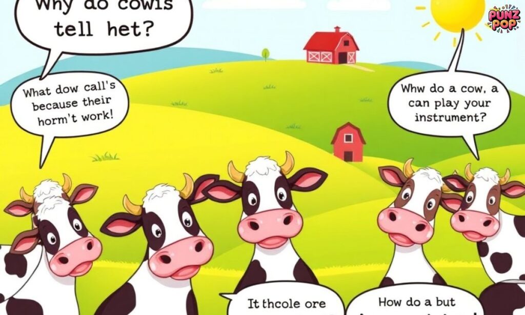 Farm-Fresh Cow Dad Jokes