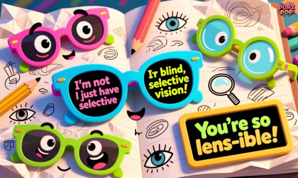 _Funny Glasses Puns One Liners