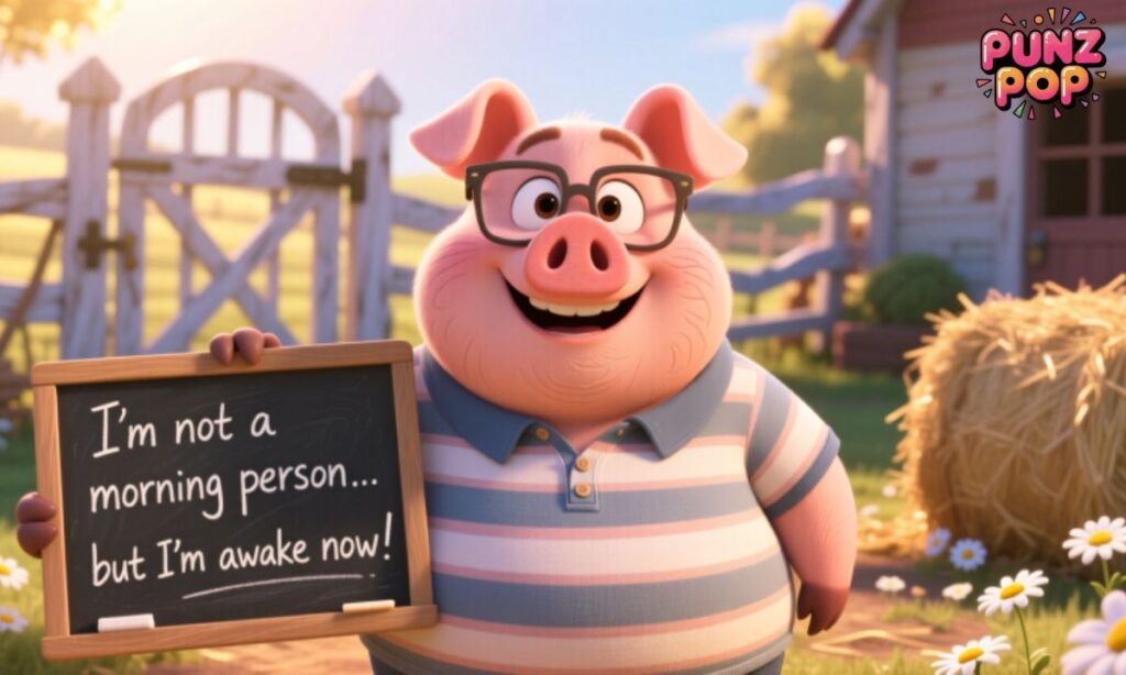 Funny Pig Dad Jokes