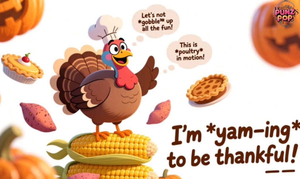 Funny Thanksgiving Puns Captions