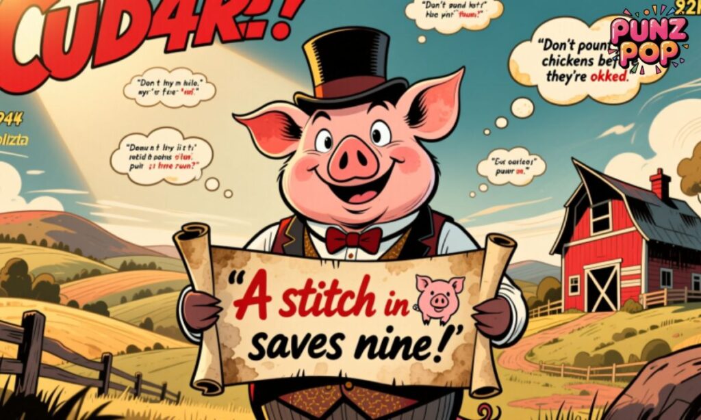 _Iconic Sayings with a Pig Twist
