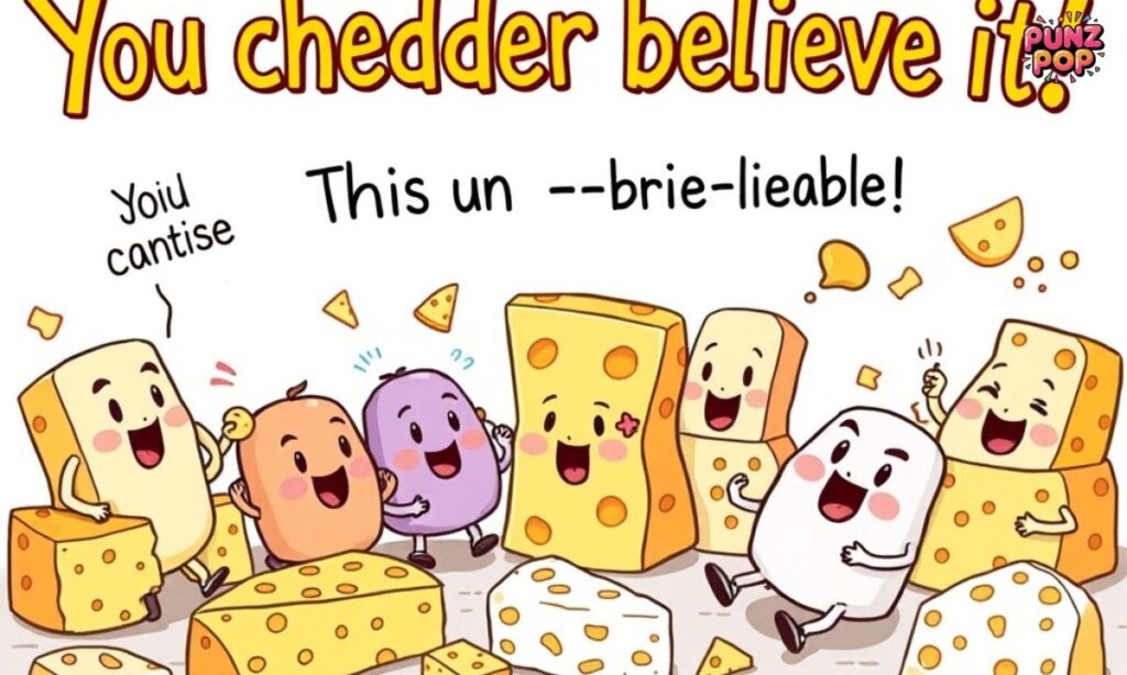 Romantic Cheese-Related Puns