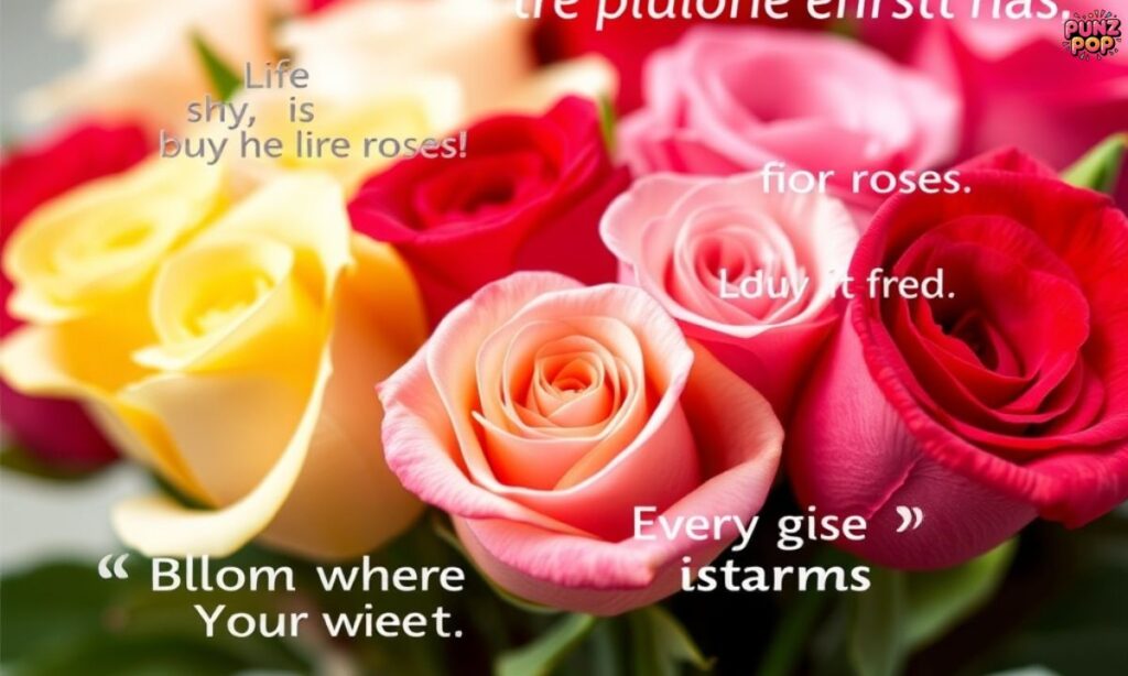 Rose Captions for Instagram for Girl