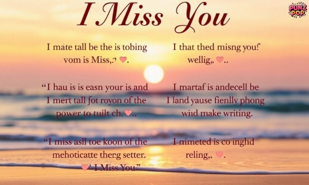 Short I Miss You Quotes
