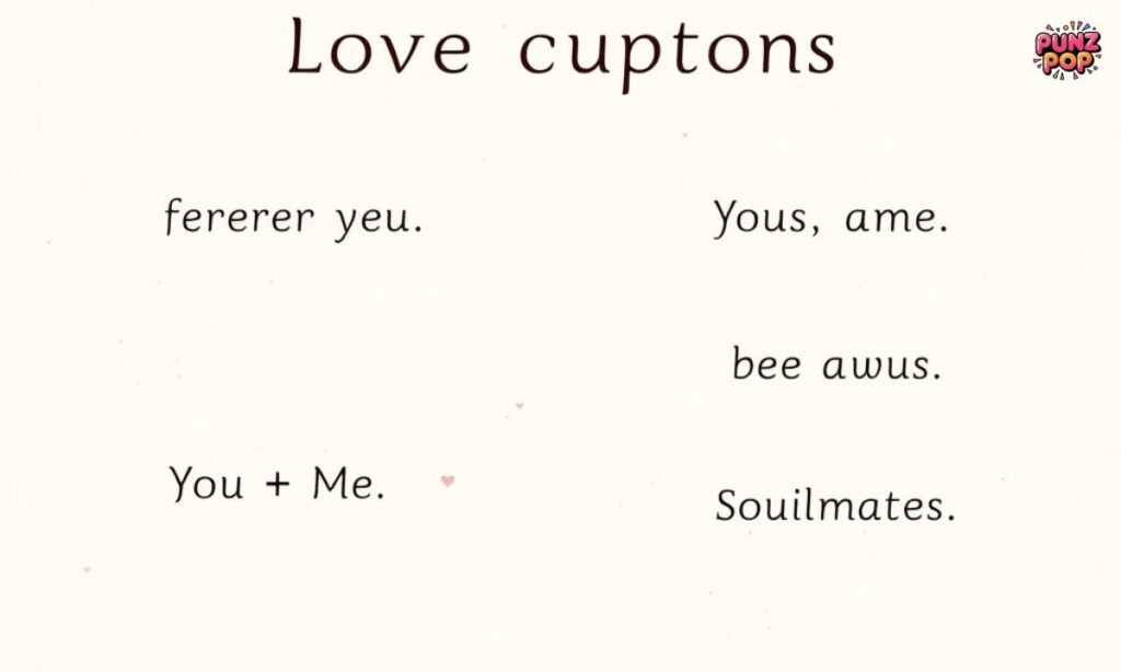 Short Love Captions for Instagram