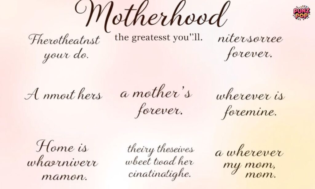 Short Motherhood Captions and Quotes for Instagram (1)