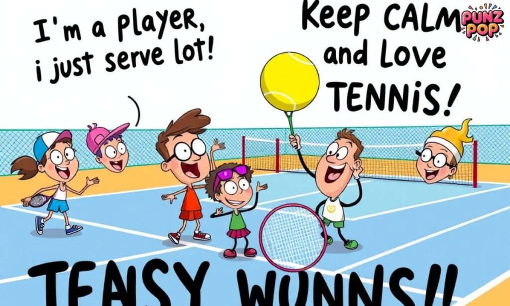 Silly & Sassy Tennis Wordplay