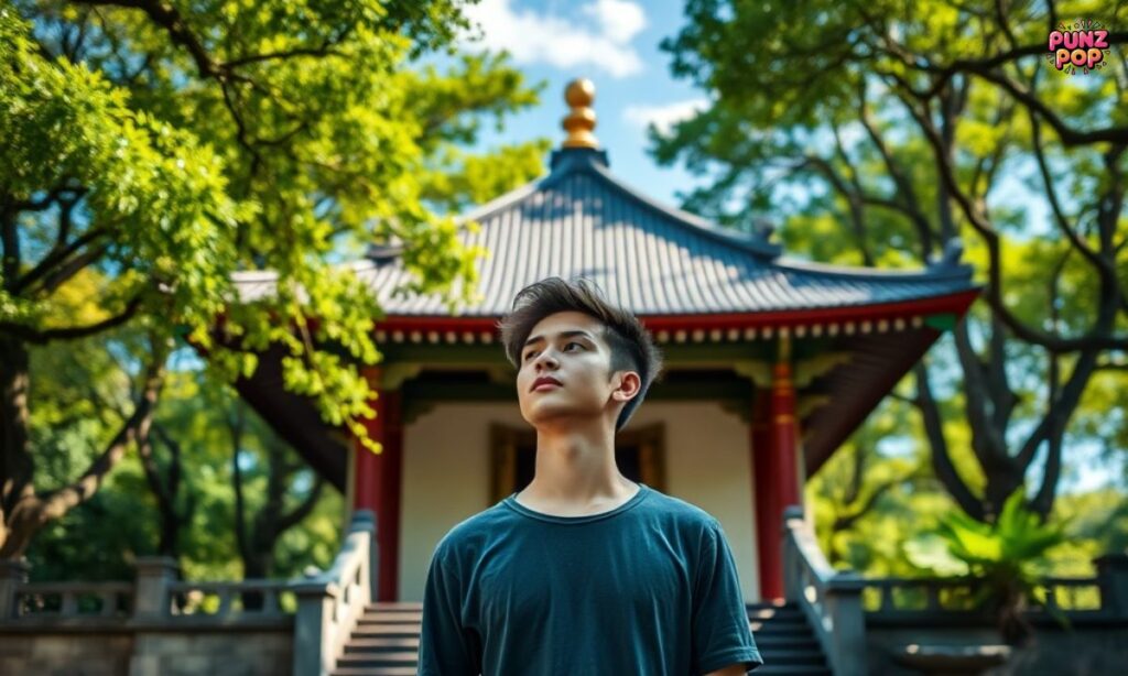 Temple Instagram Captions for Boy