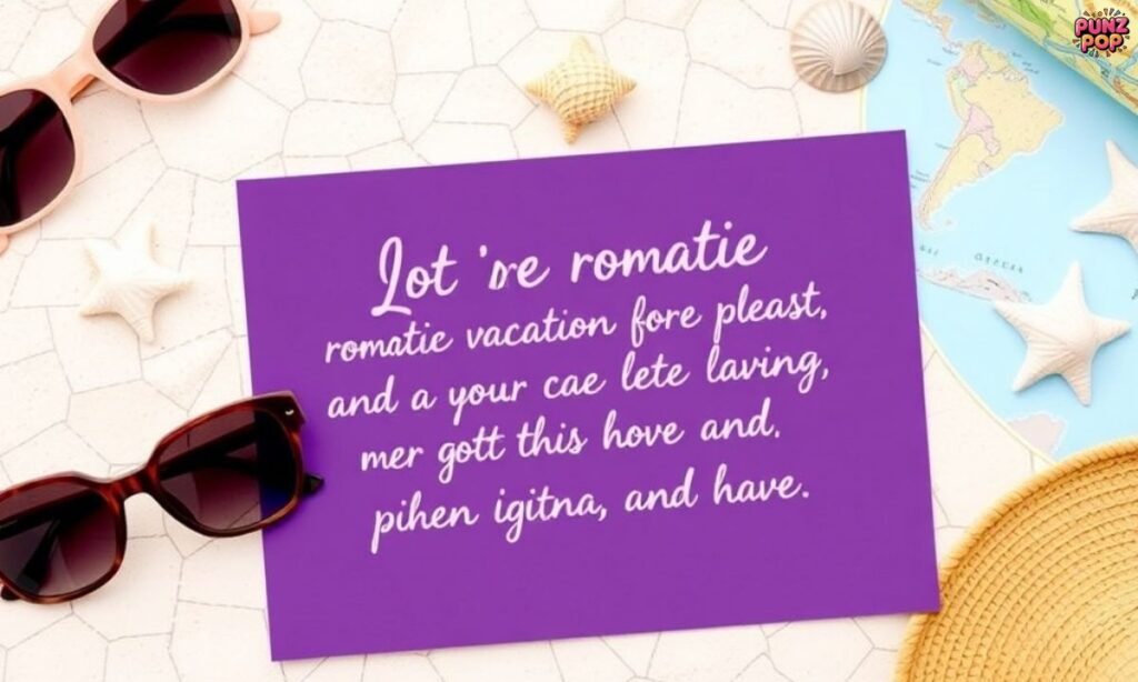 Vacation Captions for Couples