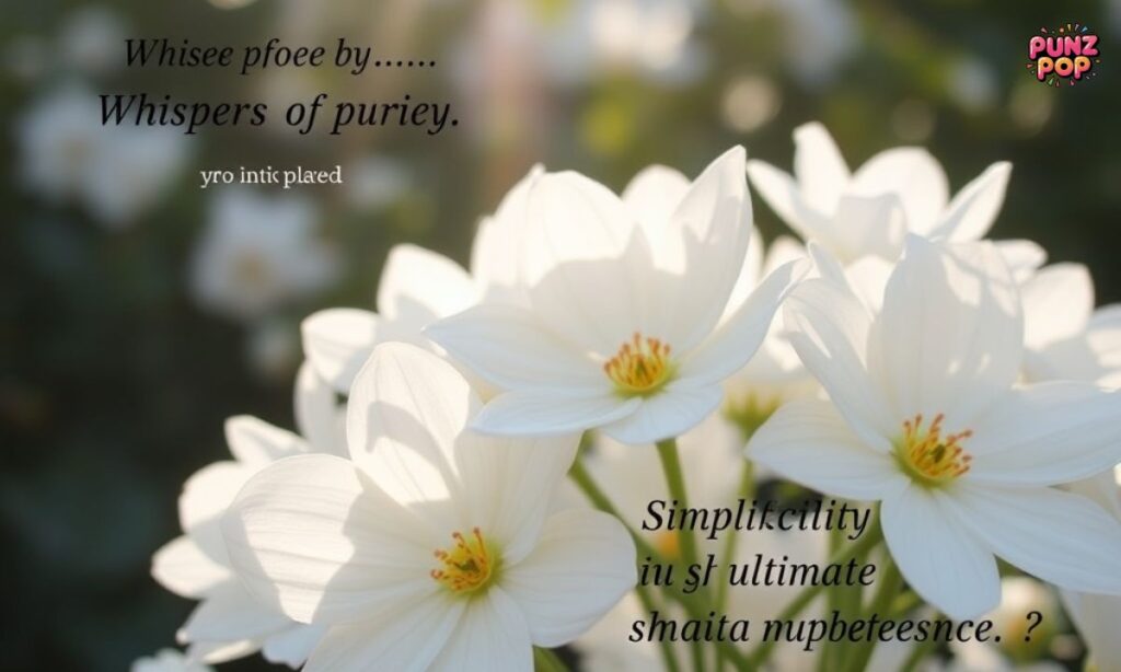 White Flower Captions for Instagram (1)