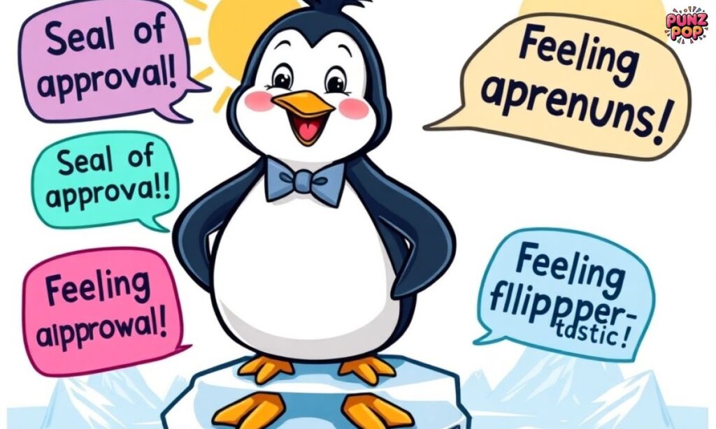 _Witty Penguin Puns for Social Media