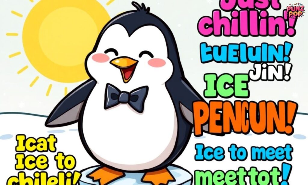 🐧 Funny Penguin Puns Captions