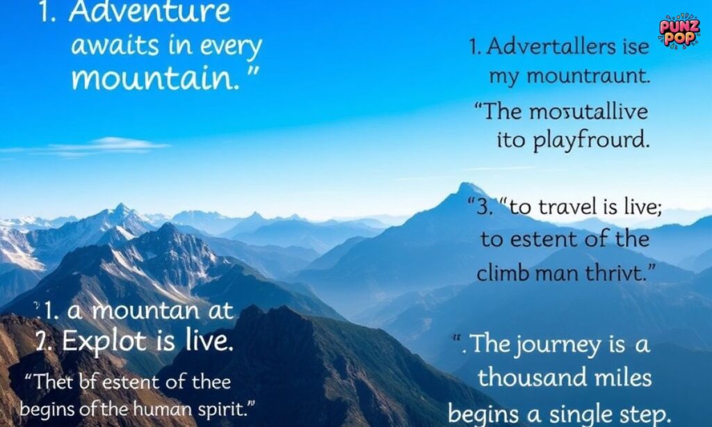 5 Adventure and Exploration Mountain Quotes