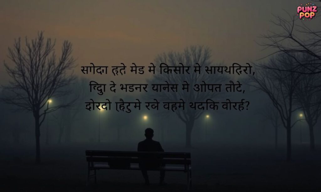 Alone Shayari 2 Lines in Hindi