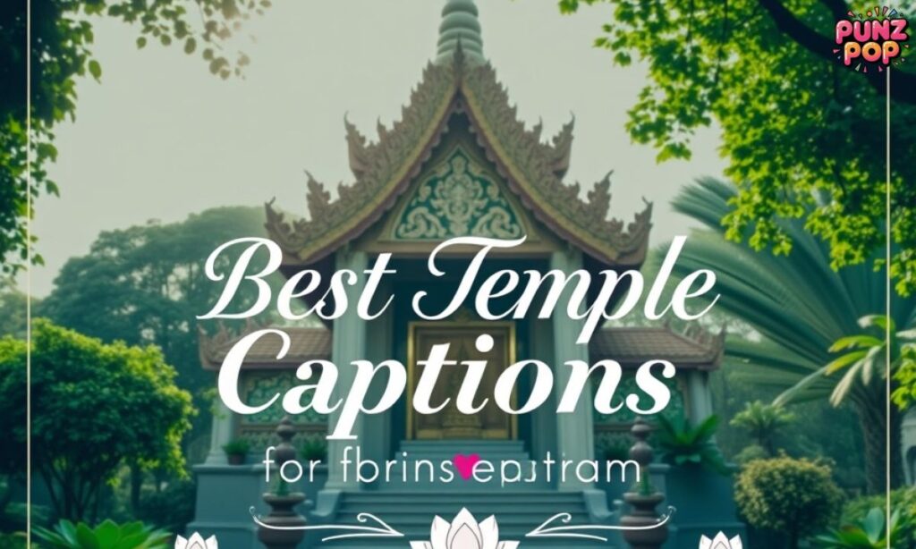 Best Temple Captions for Instagram