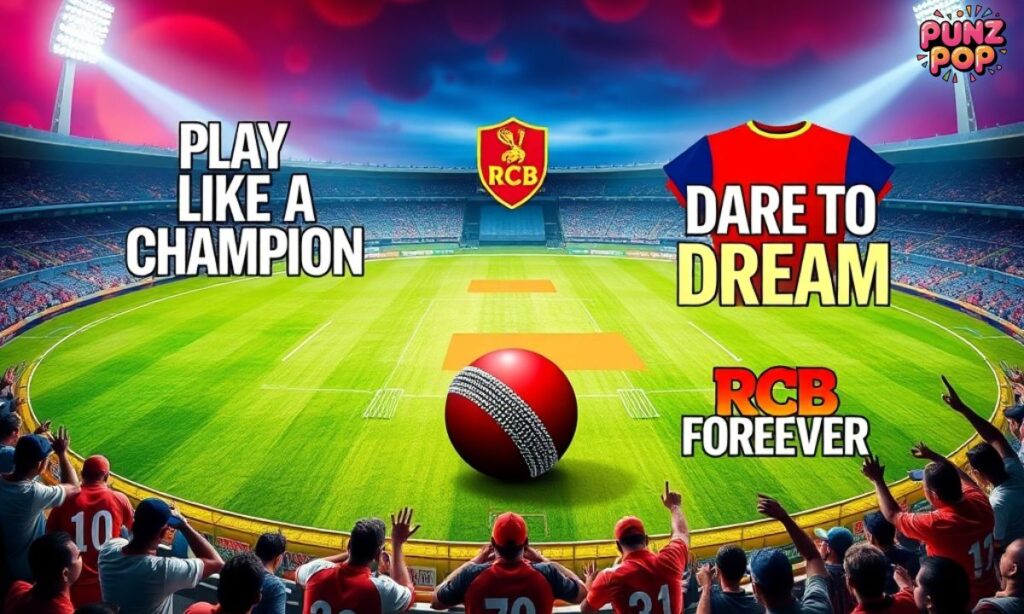 Cool RCB Captions for Boys