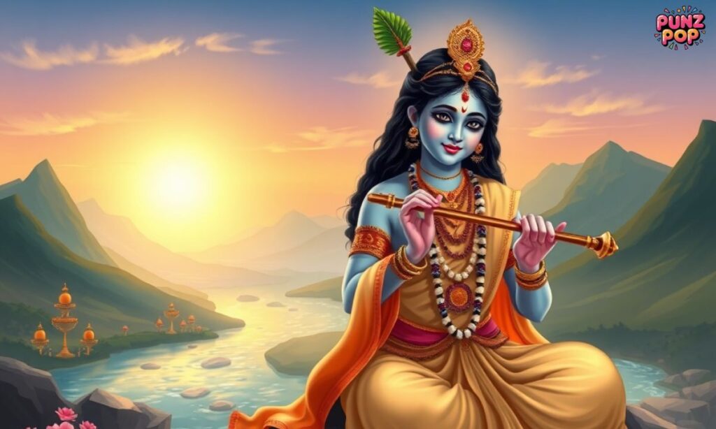 Devotional Radha Krishna Captions for Instagram