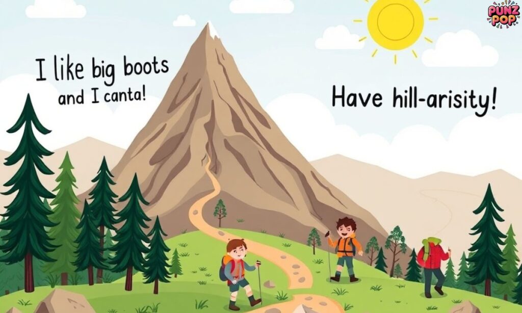Funny Hiking Captions for Instagram (Pun Edition)