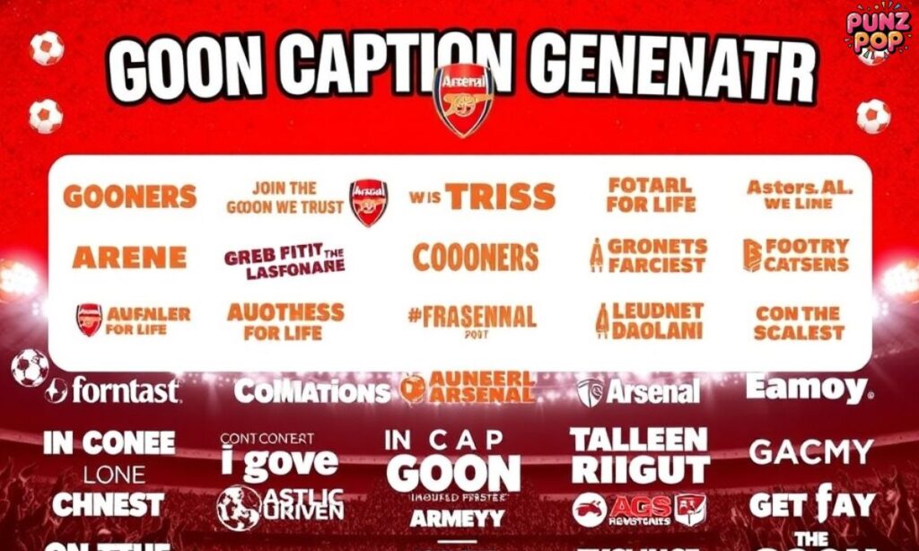 Goon Caption Generator