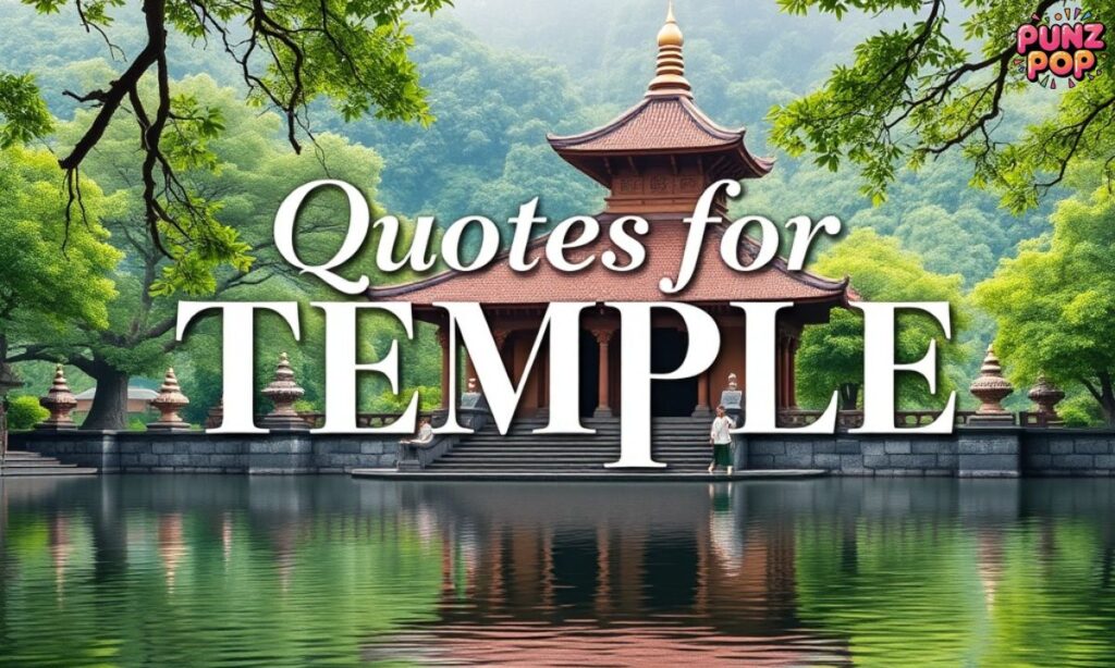 Quotes for Temple Captions for Instagram 