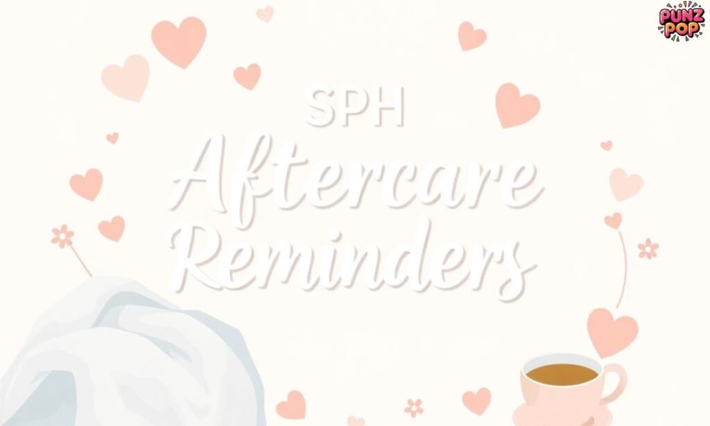 SPH Aftercare Reminders