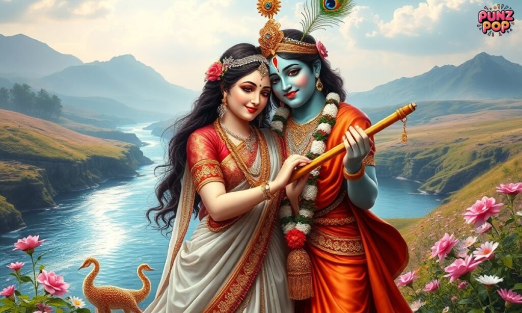 Short Radha Krishna Captions for Instagram