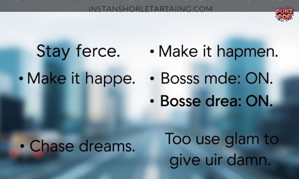 12. Short Attitude Captions for Instagram