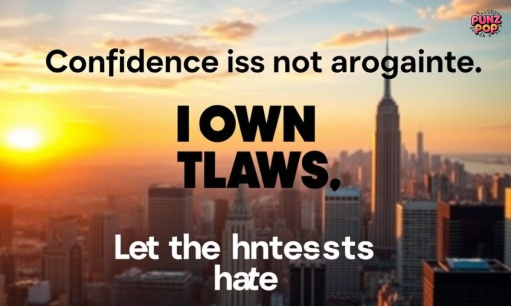 6. Attitude Instagram Captions to Show Confidence