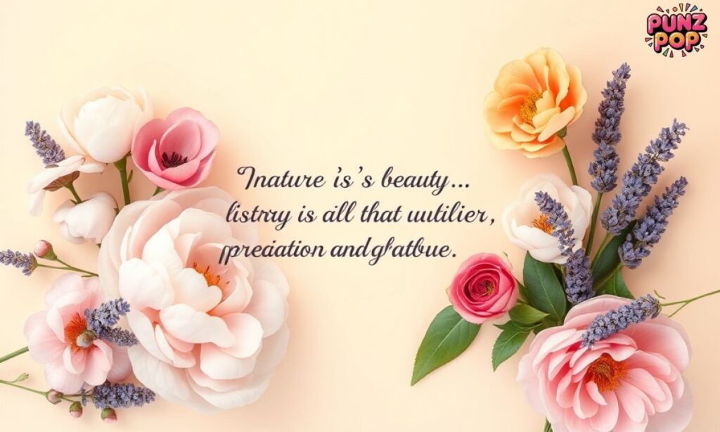 Aesthetic Flower Captions