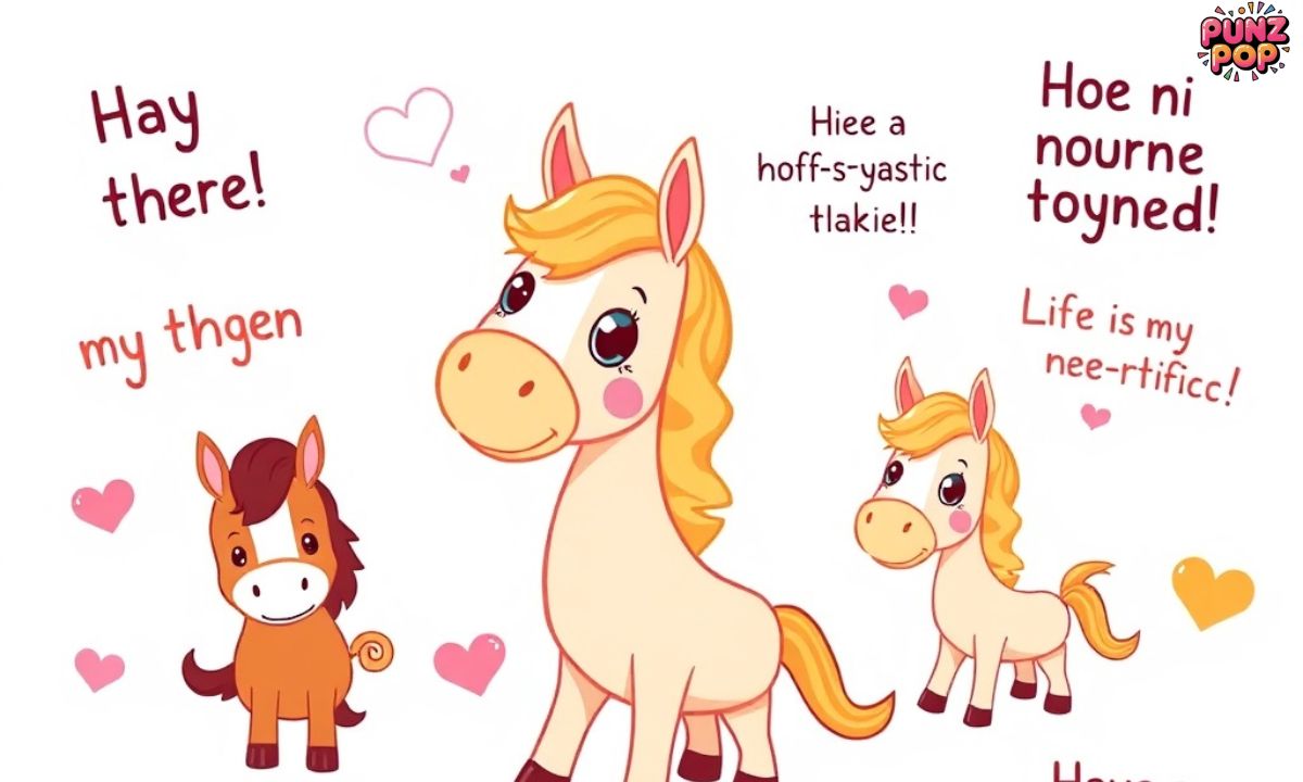Cute Horse Puns for Kids