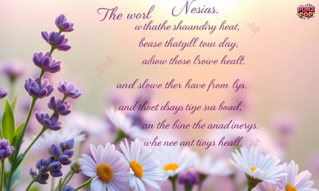 Floral Quotes for Healing