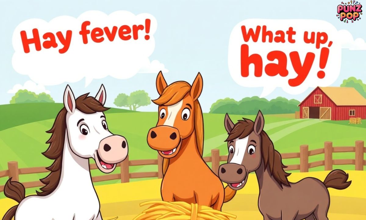 Hay and Feed Horse Puns